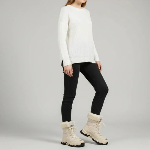 Winterstiefel Für Damen Mit Fellfutter Damen EB