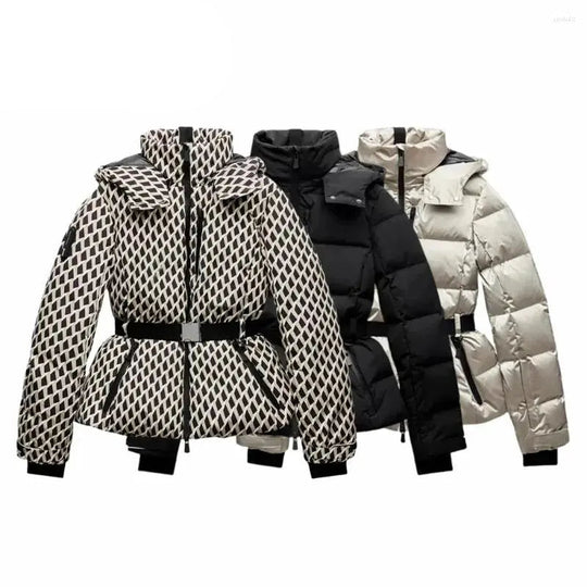EB | Steppjacke Damen mit Taillengürtel