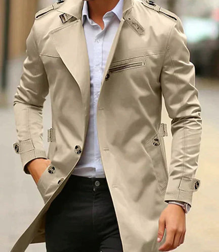 EB | Herren-Trenchcoat - Klassischer Old Money Stil