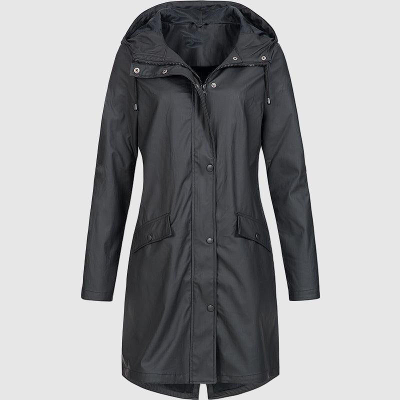 EB | Regenjacke Frauen - Stilvolle Kapuzenjacke