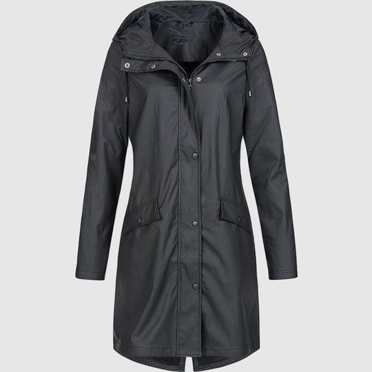 EB | Regenjacke Frauen - Stilvolle Kapuzenjacke