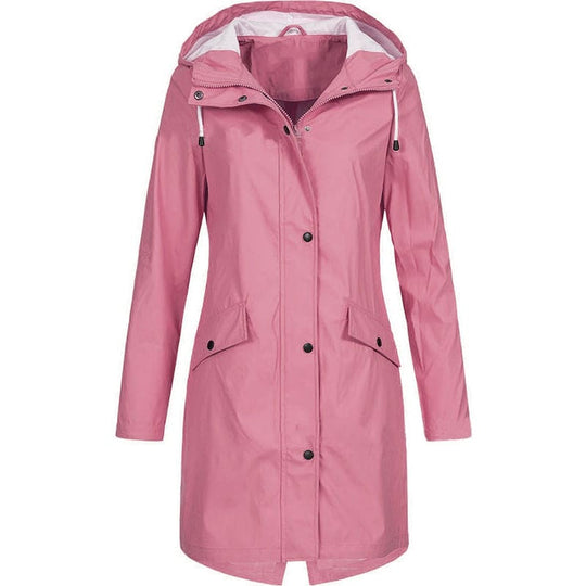 EB | Regenjacke Frauen - Stilvolle Kapuzenjacke