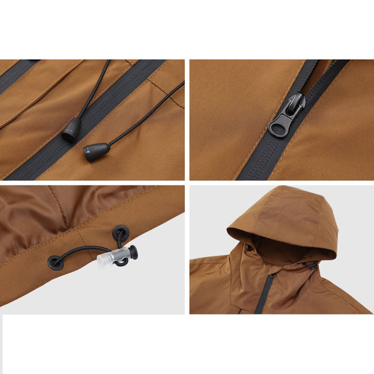 EB | Outdoor Wandern Kapuzenjacke für Männer