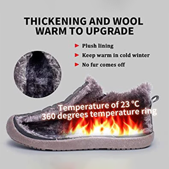 R&B | Wasserdichte Knöchelstiefel für Unisex – Warm & Bequem für Winterabenteuer