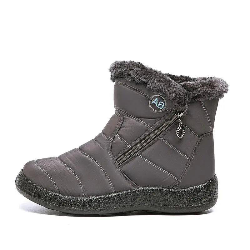 EB | Wasserdichte Knöchel-Schneestiefel für Frauen – Warm & Gemütlicher Komfort