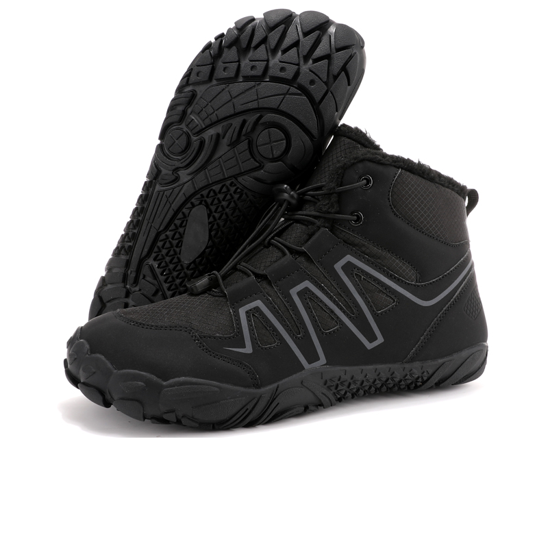 EB | Wasserdichte High-Top-Schneestiefel für Unisex – Bequemes & Rutschfestes Design