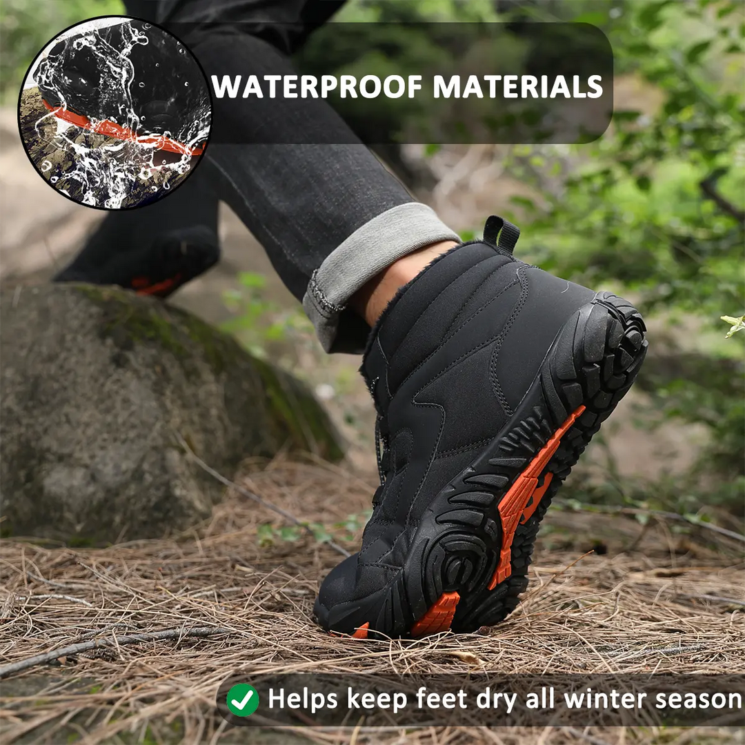 EB | Wasserdichte Wanderschuhe für Unisex – Dicke & Warme Bequemlichkeit
