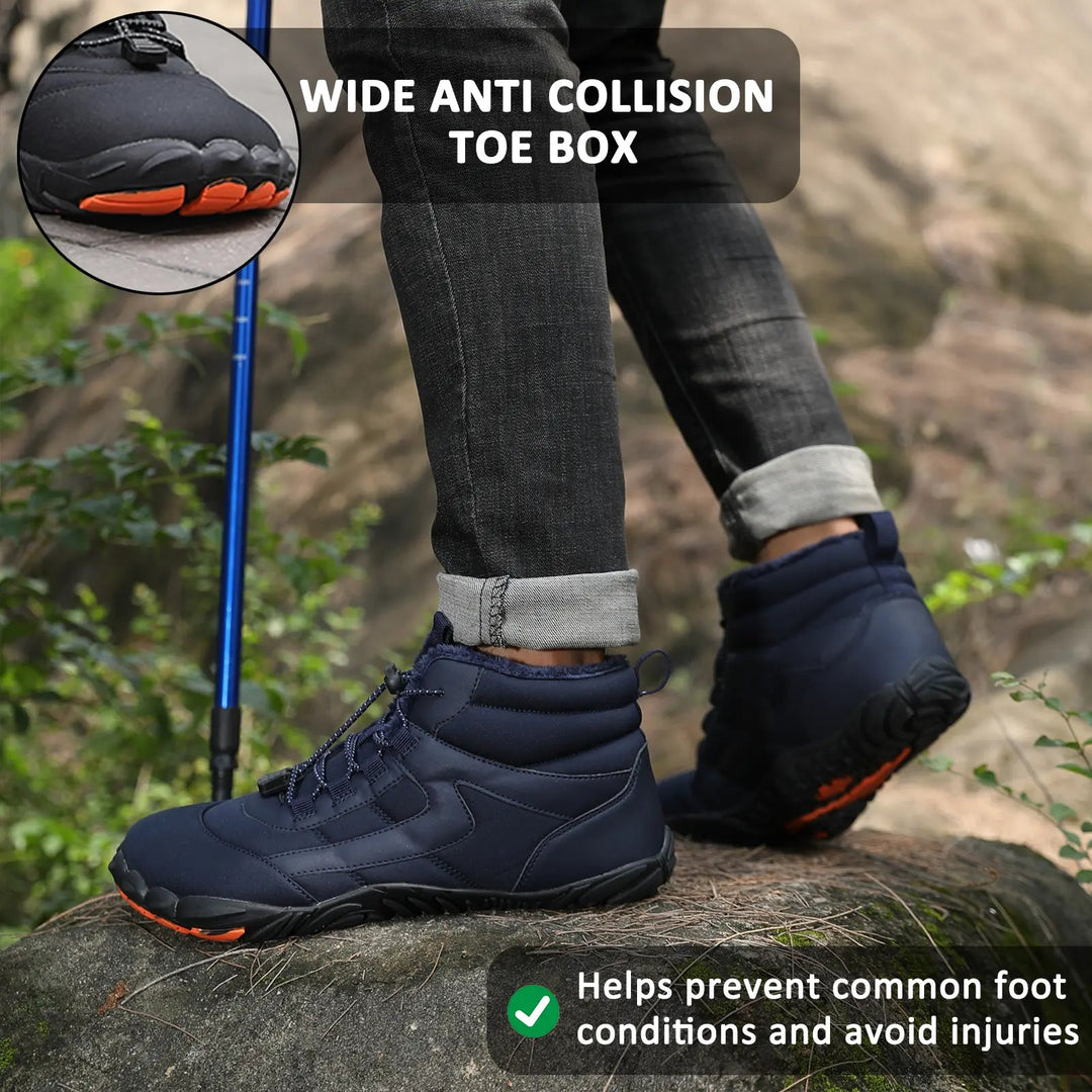 EB | Wasserdichte Wanderschuhe für Unisex – Dicke & Warme Bequemlichkeit