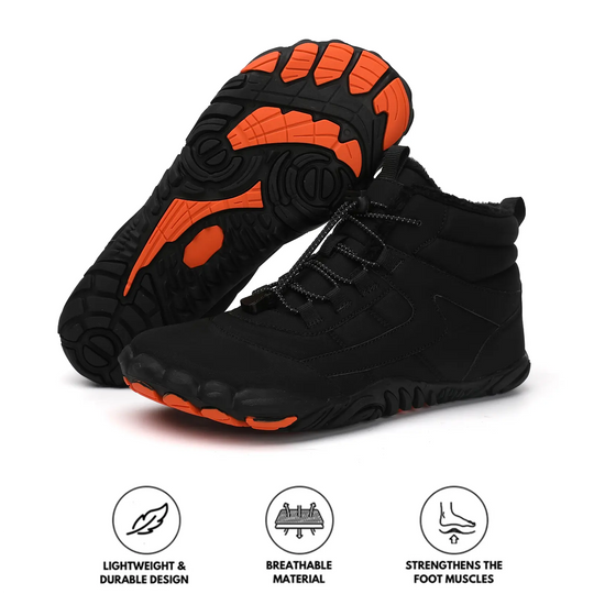 EB | Wasserdichte Wanderschuhe für Unisex – Dicke & Warme Bequemlichkeit