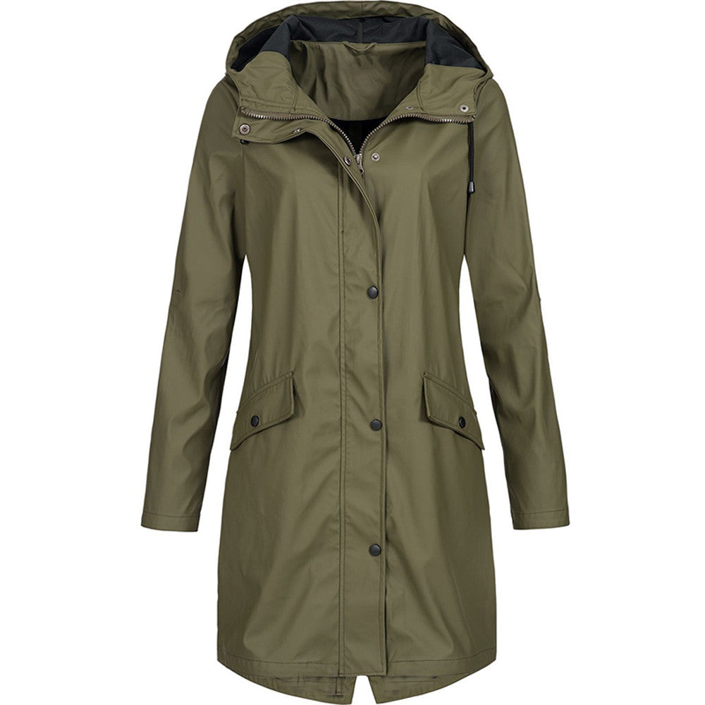 EB | Kapuzen-Regenjacke - Langlebiges Design mit Verstellbarem Sitz