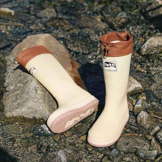 EB | Regenstiefel Damen - Leichtgewichtige Rutschfeste Gummiausführung