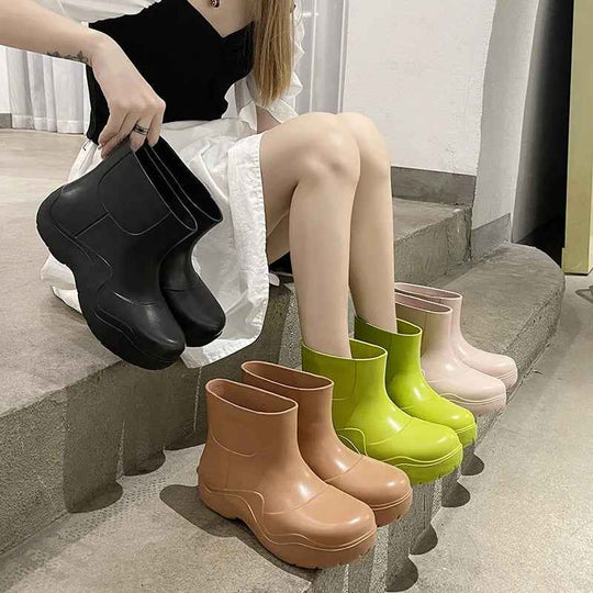 EB | Regenstiefel - Rutschfestes Design für Den Komfort Von Frauen