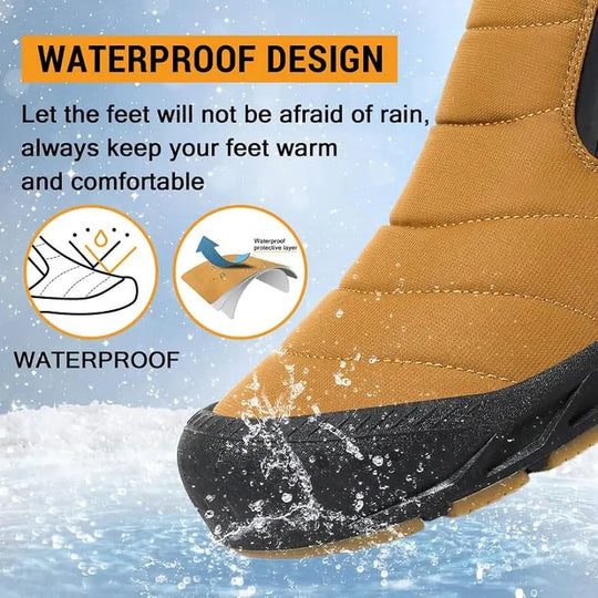 EB | Wasserdichte Schneestiefel für Frauen – Bequem & Warm mit Fellfutter