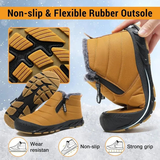 EB | Wasserdichte Schneestiefel für Frauen – Bequem & Warm mit Fellfutter