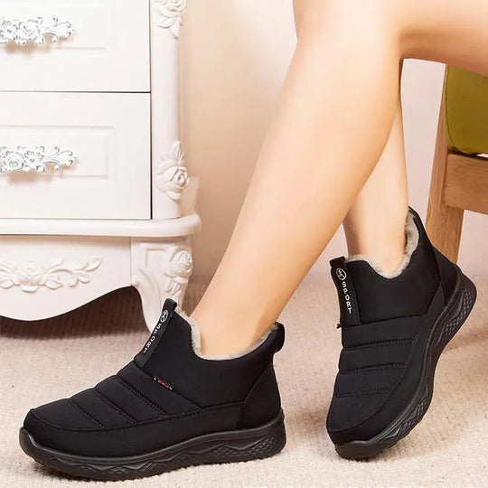 EB | Wasserdichte Winter-Stiefeletten für Damen – Gemütlicher & Stilvoller Komfort