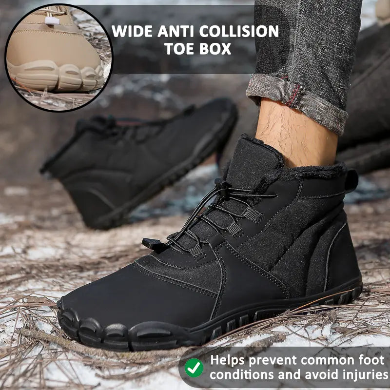 EB | Wasserdichte Winterstiefel für Frauen – Warm & Bequem Barfußdesign