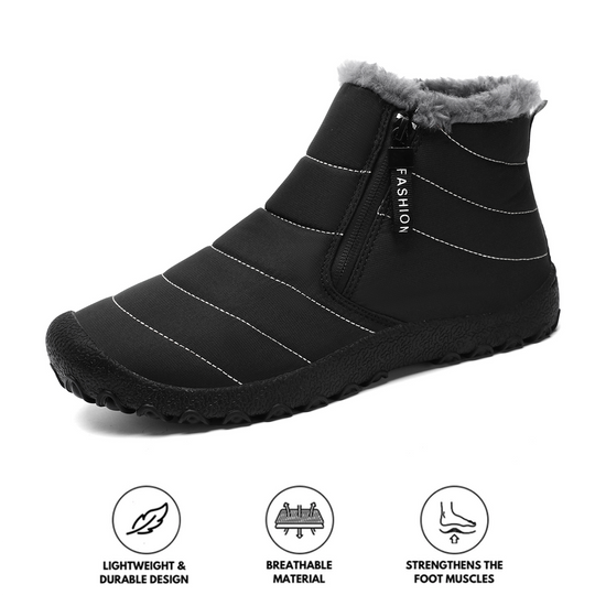 EB | Wasserdichte Winter-Wanderschuhe für Unisex – Bequemes und rutschfestes Design