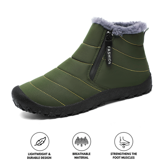EB | Wasserdichte Winter-Wanderschuhe für Unisex – Bequemes und rutschfestes Design