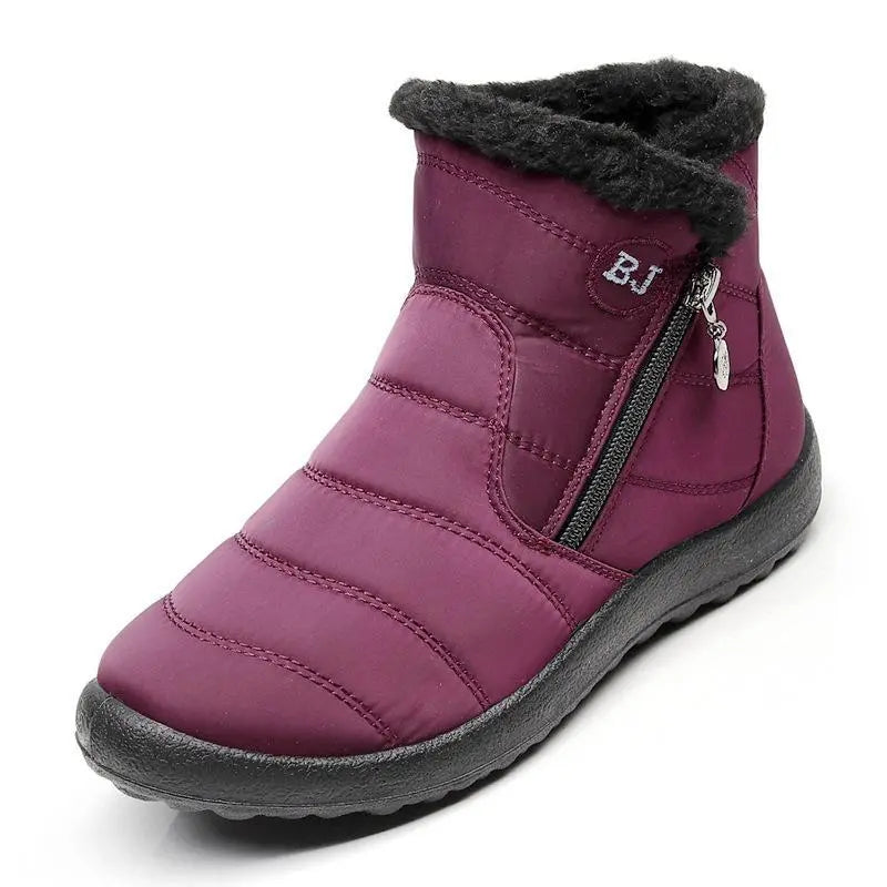 EB | Wasserdichte Winter-Schneestiefel für Frauen – Gemütlich & Rutschfest