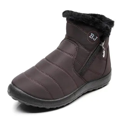 EB | Wasserdichte Winter-Schneestiefel für Frauen – Gemütlich & Rutschfest
