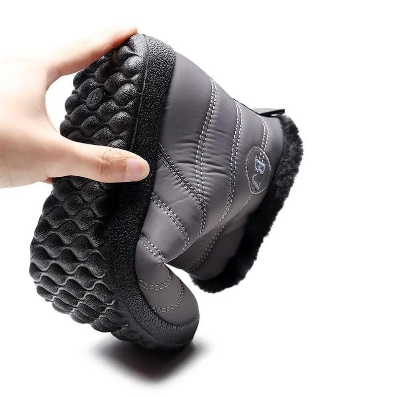 EB | Wasserdichte Winter-Schneestiefel für Frauen – Gemütlich & Rutschfest