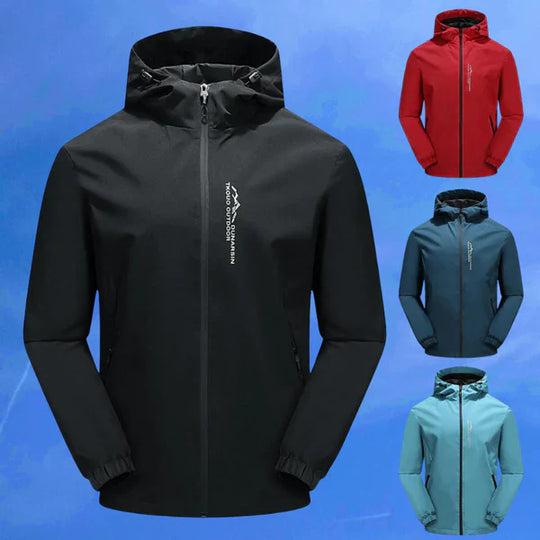 EB | Wasser- und winddichte Outdoor-Jacke mit Kapuze