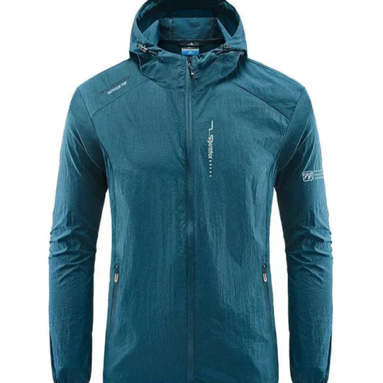 EB | Ultraleichte, Wind- und Sonnensichere Sommerjacke mit Kapuze für Herren