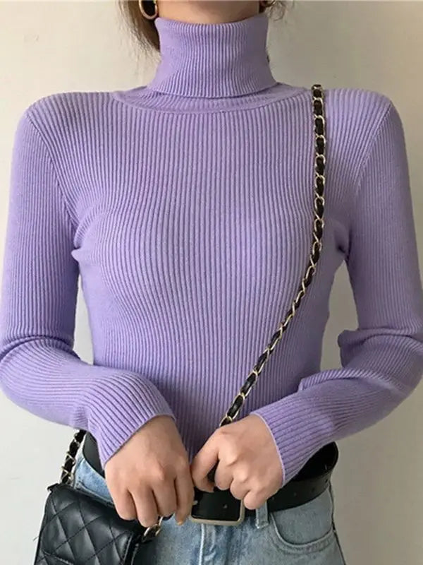 EB | Damenpullover mit Rollkragen