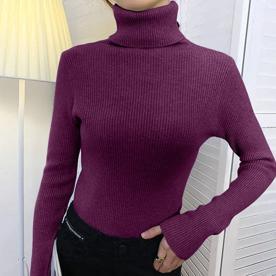 EB | Damenpullover mit Rollkragen