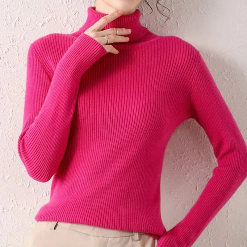 EB | Damenpullover mit Rollkragen