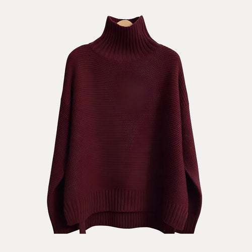 EB | Wollpullover mit Stehkragen