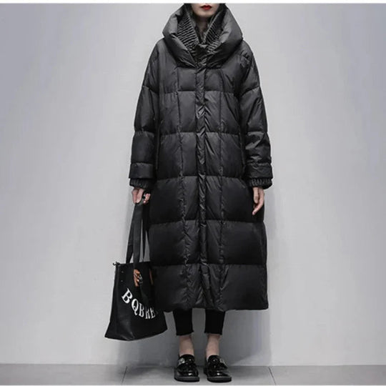 EB | Lange Winter Pufferjacke