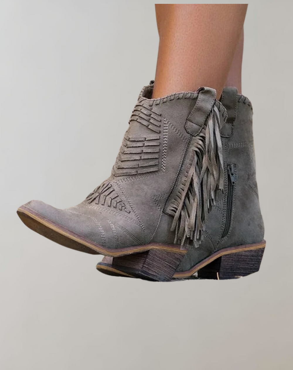 Westernstiefel | Knöchel | Fransen | Cowboystiefel | Cowgirlstiefel EB