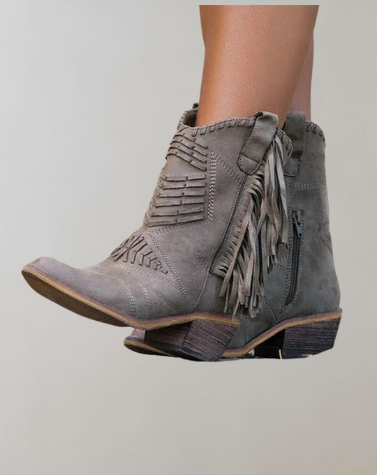 Westernstiefel | Knöchel | Fransen | Cowboystiefel | Cowgirlstiefel EB