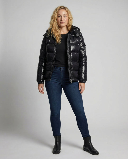 Warme Gepolsterte Pufferjacke Damen | EB