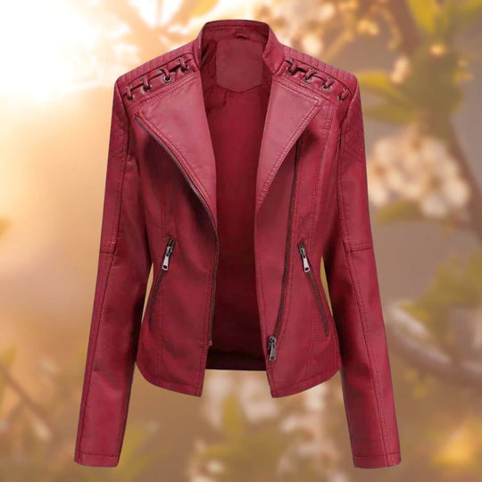 EB | Lederjacke Frau