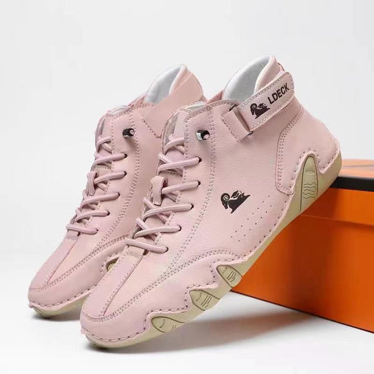 EB | Ultra-Bequemer Rutschfester Barfußschuh Aus Echtleder (Unisex)