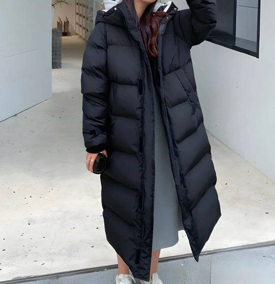 EB | Wasserdichte Lange Pufferjacke