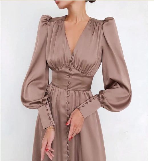 EB | Elegante Satinkleider
