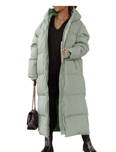 EB | Stilvoller langer Damen Daunenjacke