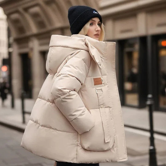EB | Warme und Dicke Parka-Jacke