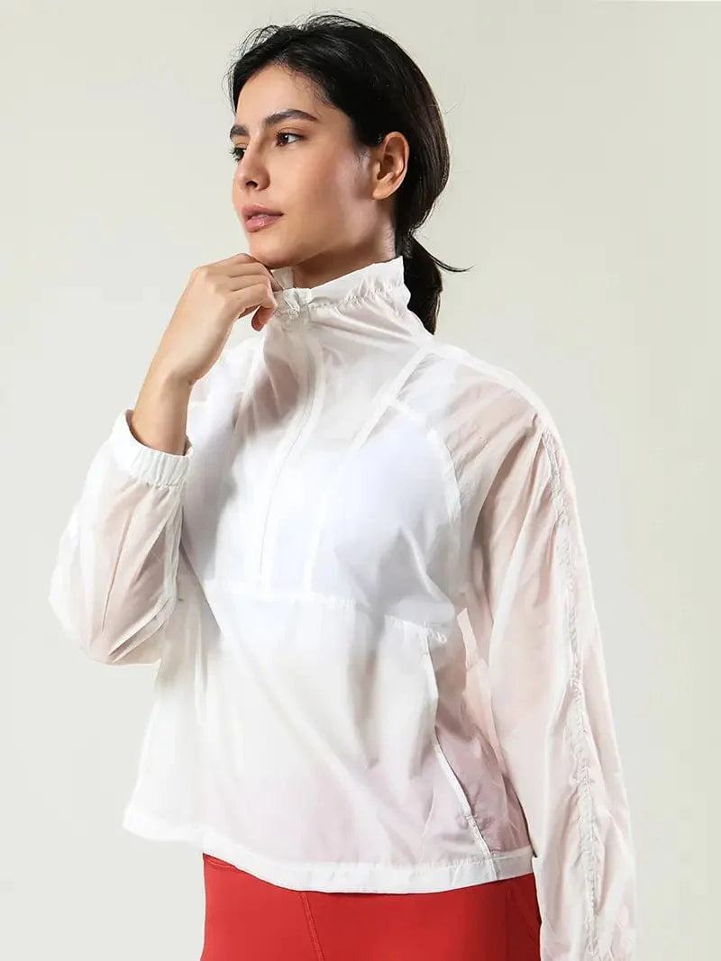 EB | Leichter Windbreaker Lässiger Zeitloser Stil Perfekt für Outdoor-Aktivitäten