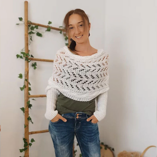 EB | Bequemer Strickschal