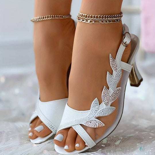 EB | Heel-Sandalen mit Stilvollem Design für Frauen