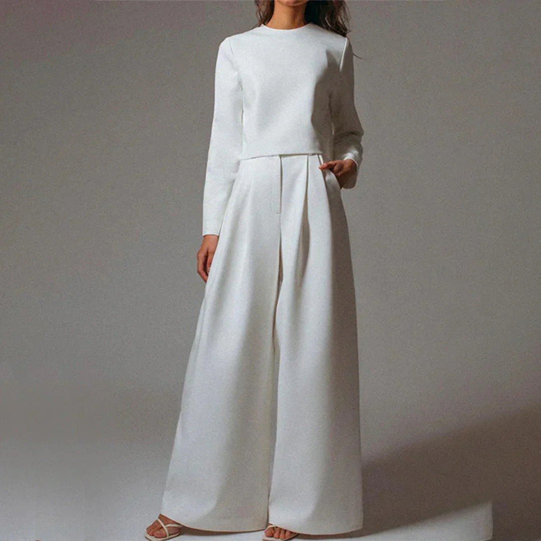 EB | Trendy Geschäftsanzug - Top+Hose