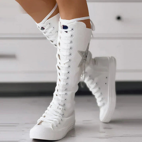 EB | Schnürstiefel mit Quasten