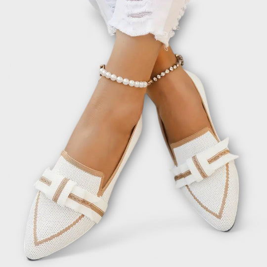 Knotendes Design Flache Schuhe für Frauen EB