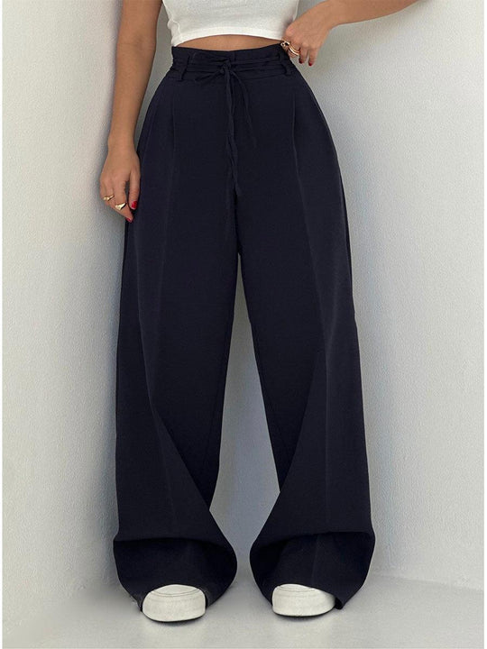 EB | Damenhose mit Hohem Bund und Weitem Bein