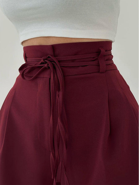 EB | Damenhose mit Hohem Bund und Weitem Bein