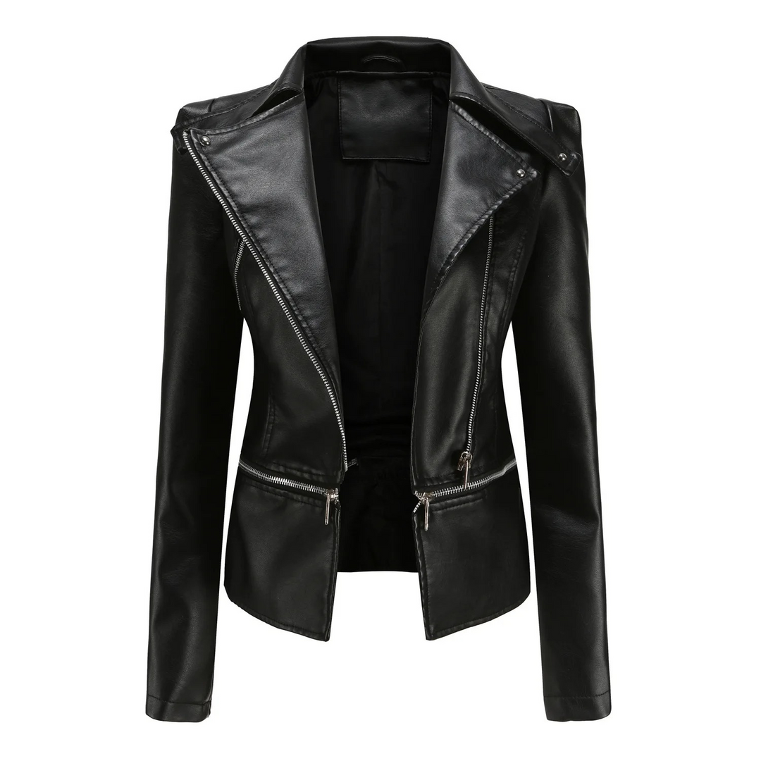 EB | Elegante Lederjacke für Frauen